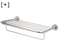 Stainless steel bathroom accesories :: Divax :: Towell shelf with rail