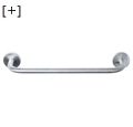 Stainless steel bathroom accesories :: Divax :: Single towell rail 30 cm.