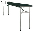 Foldings :: Steel and polyethylene folding table MP910509