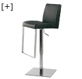 Stools :: Stool with backrest and adjustable height TB410029